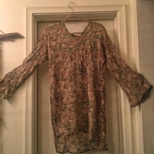 Vintage floral dress